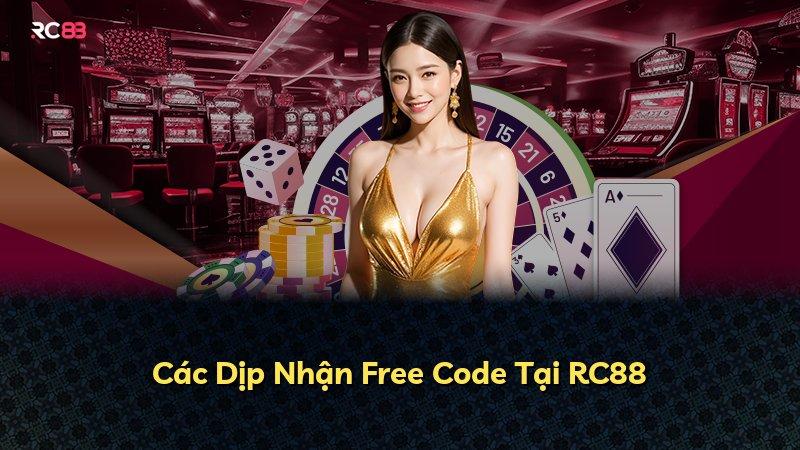 Các Dịp Nhận Free Code Tại RC88
