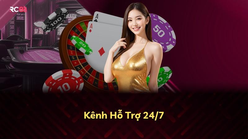 Kênh Hỗ Trợ 24/7