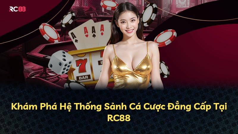 Khám Phá Hệ Thống Sảnh Cá Cược Đẳng Cấp Tại RC88